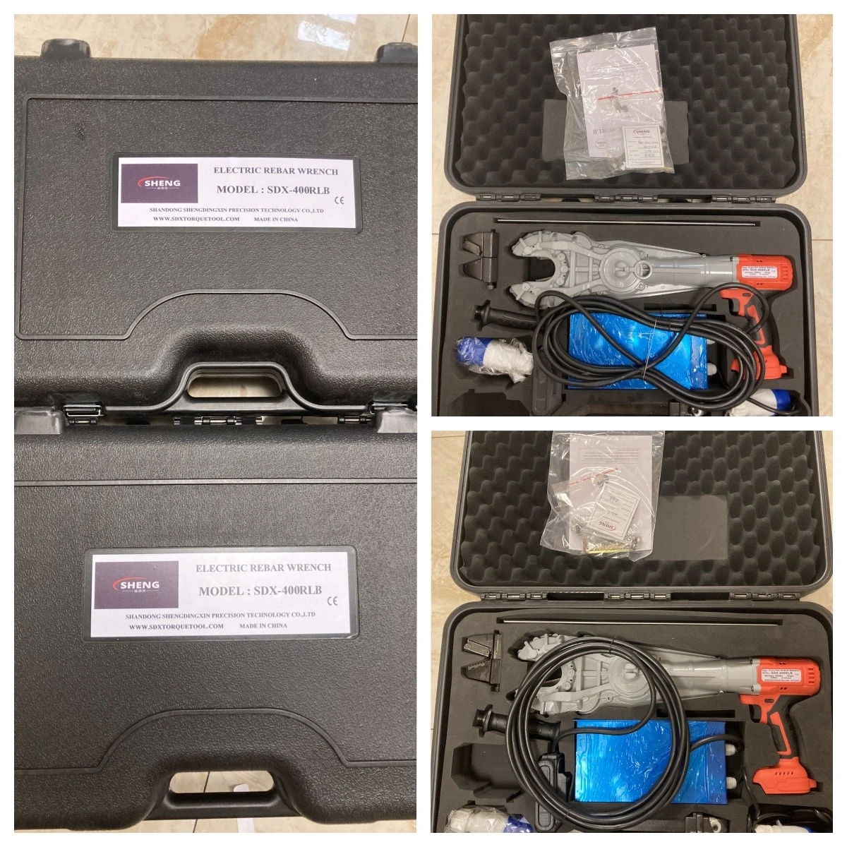 Ship tying electric wrenches are shipped