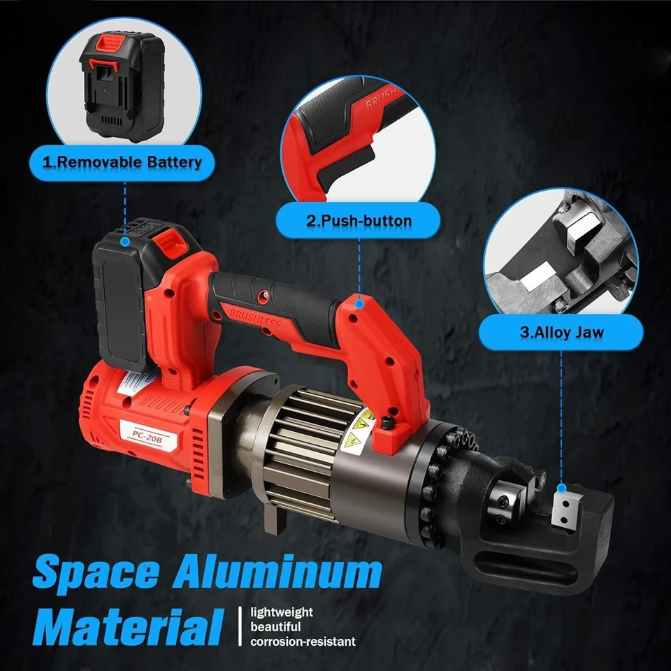 PC-22B #7 (22mm) Cordless Rebar Cutter factory